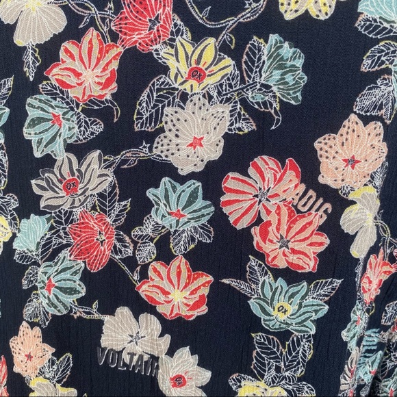 SOLD NEW Zadig & Voltaire Raspali Flowers Dress - Picture 11 of 14